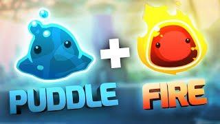 CAN FIRE SLIMES LIVE WITH PUDDLE SLIMES? - Slime Rancher 1.1.0 Full Version Gameplay Part 19