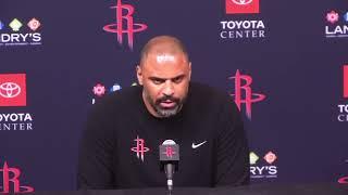 Ime Udoka after Jalen Green drops 41 in blowout of Jazz