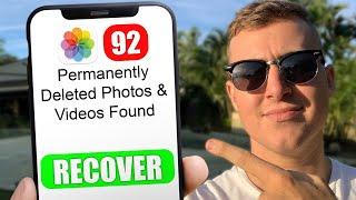 How to Recover Permanently Deleted Photos & Videos iOS 17+ iPhone iPad  iPod