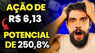 5 AÇÕES BARATAS COM ENORME POTENCIAL PARA INVESTIR COM POUCO