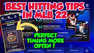 BEST HITTING TIP FOR PERFECT TIMING IN MLB THE SHOW 22 HITTING TIPS FOR DIAMOND DYNASTY RANKED