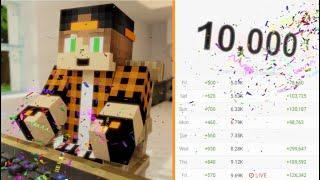 10K SUBCRIBERS Minecraft Animation  Dye MC
