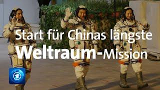 Taikonauten erreichen chinesische Raumstation Tiangong