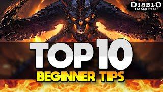 Top 10 Tips for NEW Players in Diablo Immortal