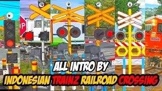 Video Pertama 2022 - Kompilasi Intro Indonesian Trainz Railroad Crossing