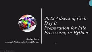 Advent of Code 2022 - Day 00 - Getting Ready for the Big First Day