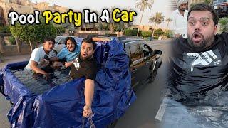 Pool Party In A Car   Revo Dalay Ke Andar Swimming Pool Bana Diya 