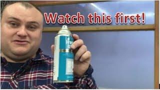 How to Apply Rustoleum frosted glass spray Including how not to