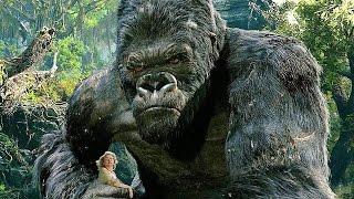 King Kong vs T-Rexes - Fight Scene - Movie CLIP 1080p 60 FPS HD