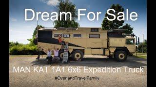 MAN KAT 6x6 FOR SALE  Offroad expedition truck  in HollandBelgium