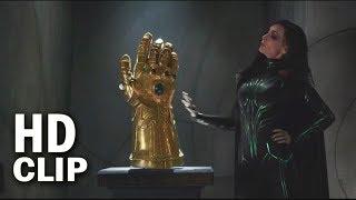 Infinity Gauntlet In Thor Ragnarok Movie Scene  Marvel Thor Ragnarok 2017