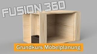 Grundlagen Möbelplanung in Fusion 360 - Teil 1