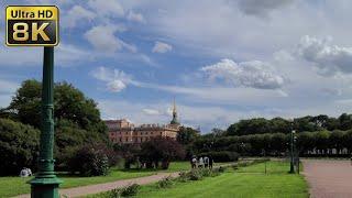 Fascinating sky over the Champ de Mars St.Petersburg 08152021 8K video quality pt 1