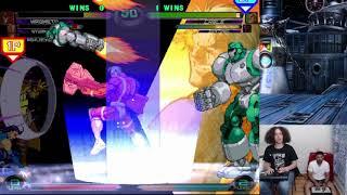 MvC2 Buck - Cable AHVB x 2 Assist Punish to s HK TK AHVB Continuation 78 hit Combo .7.25.24.