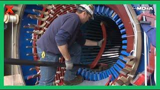 Excellence Technical Skill In High Voltage Electric Motor Rewinding  Super Large Motor And Stator