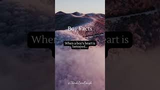Boy Facts #boyfacts #boysattitude #boys_attitude #fact #facts #relationship #love