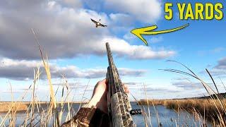 Hunting a HUGE Migration Day Limited Out  Solo Kayak Duck Hunt - Remastered