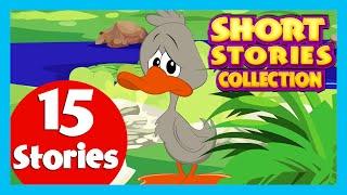 SHORT STORY for CHILDREN 15 Moral Stories  Hare and Tortoise Story & more