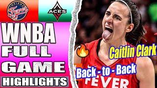 Indiana Fever vs Las Vegas Aces Full Highlights 09112024  Womens Basketball  2024 WNBA