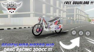 SHARE MOD BUSSID TERBARU  MOD MOTOR MIO DRAG RACING 200CC  LINK MEDIAFIRE - MOD BUSSID V 3.3.2