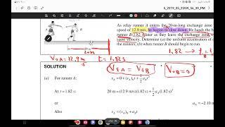 rectilinear motion سؤال مكرر