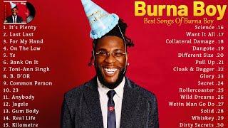 Burna Boy Best Songs Playlist  Its Plenty Last Last For My Hand On The Low Ye Afrobeats 2023