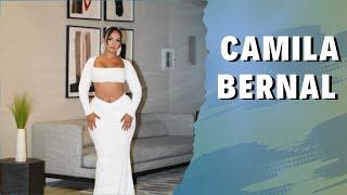 Camila Bernal  🟢 Glamorous Plus Size Curvy Fashion Model  Biography Wiki Lifestyle