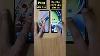 Oneplus Nord CE 3 Lite 5G Vs Poco X5 5G Speed Test Comparison 