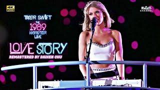 Remastered 4K Love Story 1989 Remix - Taylor Swift • 1989 World Tour • EAS Channel
