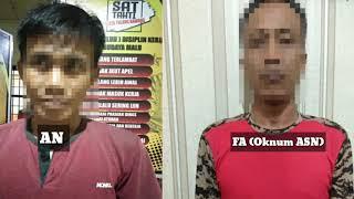 Nyambi Jadi Bandar Sabu Oknum PNS Kabupaten Tulang Bawang di Tangkap Polisi