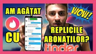 EMILUT COMBINA PE TINDER CU REPLICILE ABONATILOR?  ep1