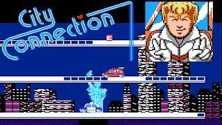 City Connection NES localized port  gameplay session for 1 Player 