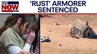 WATCH Rust armorer Hannah Gutierrez-Reed cries as she receives prison sentence  LiveNOW from FOX