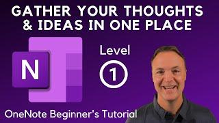 Microsoft OneNote for Windows 10 Tutorial - Beginners Level 1