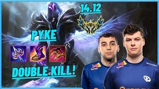 KC TARGAMAS & KC VLADI PYKE VS ZOÉ SUP DOUBLE KILL - EUW CHALLENGER - PATCH 14.12