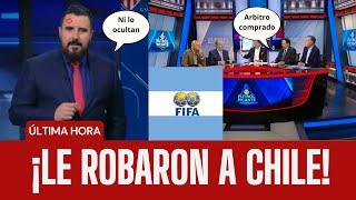 PRENSA MEXICANA LE ROBARON A CHILE  ARGENTINA HACE TRAMPA