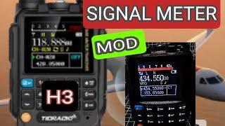 TIDRADIO H3 Mod - Signal Meter
