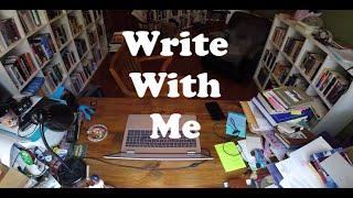 A Writing Vlog Write With Me with I Spy