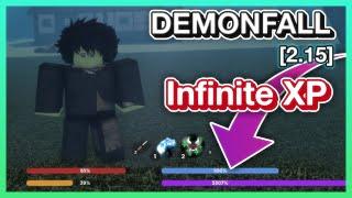 Roblox  Demonfall Infinite XP Glitchhack - level 50 in 10 minutes