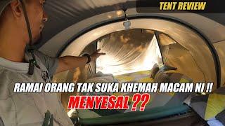 REVIEW JUJUR  KELEBIHAN DAN KEKURANGAN SKYLINE TENT RAMAI ORANG TAK TAHU..