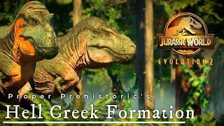 Prehistoric Documentary 4K - Life Inside the Hell Creek Formation - Jurassic World Evolution 2