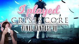 Crying to Crisis Core Final Fantasy VII