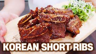 Korean Style Beef Short Ribs Recipe a.k.a LA GALBI BBQ l Better Than Restaurants