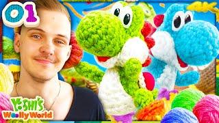 Let’s Play Yoshis Woolly World #01  Yoshi’s wolliges Abenteuer zu 100%