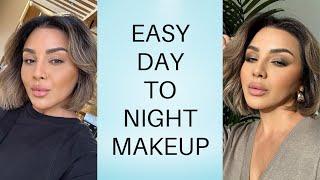 DAY MAKEUP INTO NIGHT MAKEUP TUTORIAL  NINA UBHI