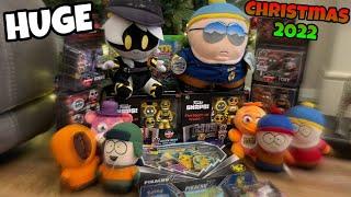 MEGA MERCH HAUL FROM CHRISTMAS 2022  Five Nights at Freddy’s  Pokémon  South Park & MORE