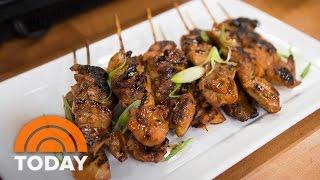 Perfect Super Bowl Recipes Chicken Skewers And Curry Chicken Wings  TODAY