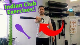 Indian Club Rotation Exercise