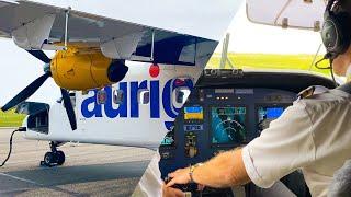 Island Hopping  Aurigny Dornier 228NG Review  Southampton To Alderney To Guernsey