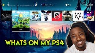 WHATS ON MY PS4 in 2020? ENTIRE Game Library Collection #4